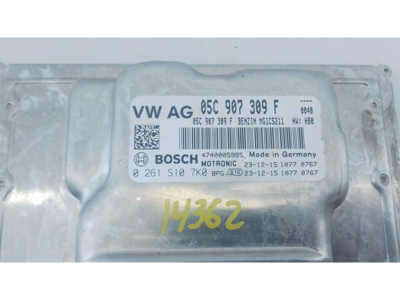 Recambio de centralita motor uce para volkswagen t-cross (c11, d31) 1.0 tsi referencia OEM IAM 05C907309F  