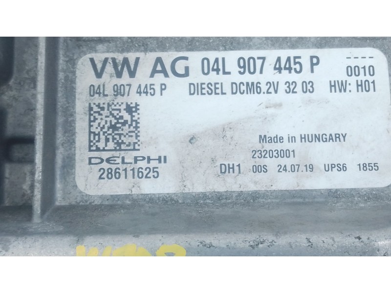 Recambio de centralita motor uce para volkswagen crafter furgoneta (sy_, sx_) 2.0 tdi referencia OEM IAM 04L907455P  