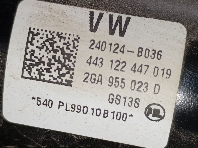 Recambio de motor limpia delantero para volkswagen t-roc (a11, d11) 1.5 tsi referencia OEM IAM 2GA955023D  