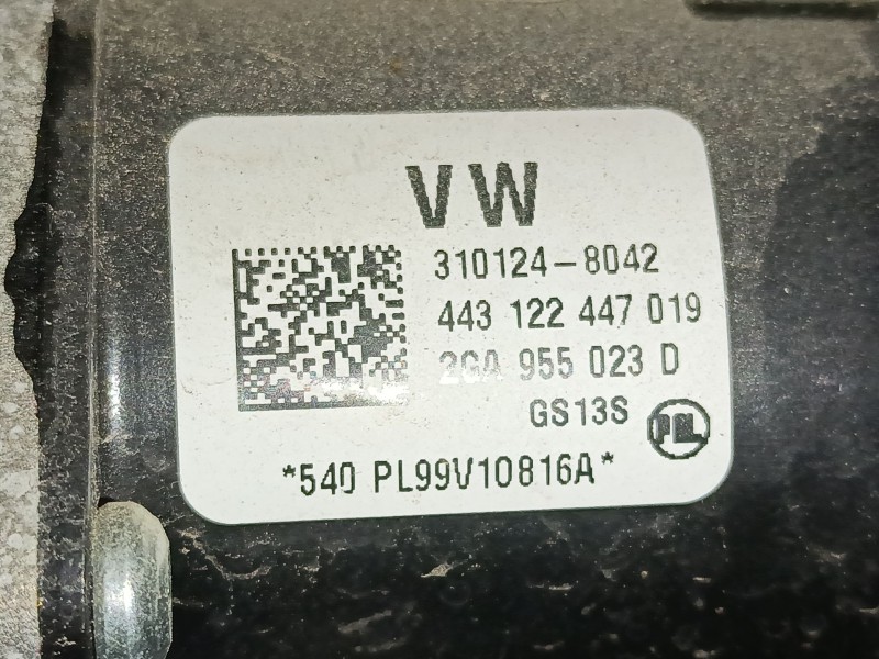 Recambio de motor limpia delantero para volkswagen t-roc (a11, d11) 1.5 tsi referencia OEM IAM 2GA955023D  