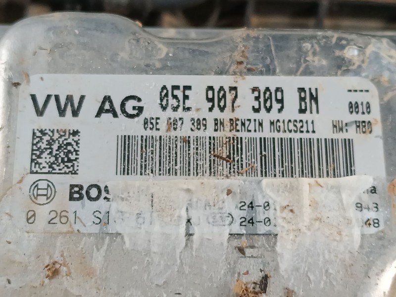 Recambio de centralita motor uce para volkswagen t-roc (a11, d11) 1.5 tsi referencia OEM IAM 05E907309BN 0261S106TK 