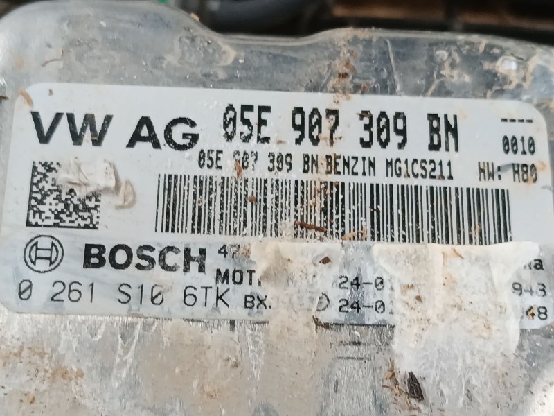 Recambio de centralita motor uce para volkswagen t-roc (a11, d11) 1.5 tsi referencia OEM IAM 05E907309BN 0261S106TK 