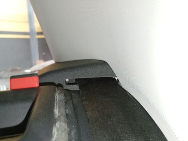 Recambio de cinturon seguridad trasero izquierdo para volkswagen t-roc (a11, d11) 1.0 tsi referencia OEM IAM   