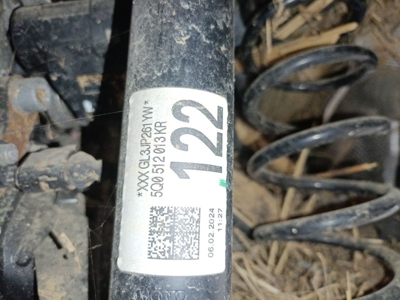 Recambio de amortiguador trasero izquierdo para volkswagen t-roc (a11, d11) 1.5 tsi referencia OEM IAM 5Q0512013KR  