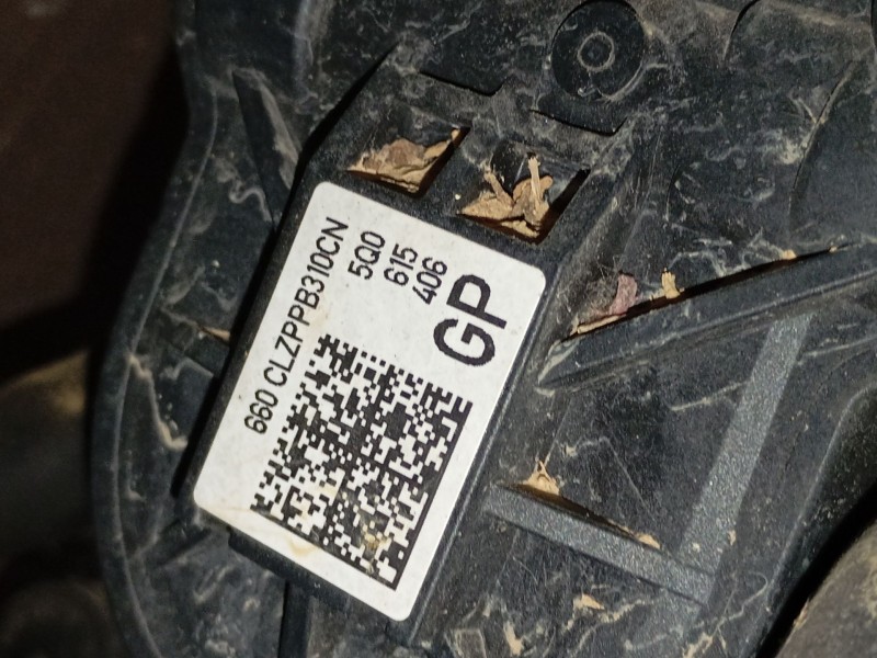 Recambio de pinza freno trasera derecha para volkswagen t-roc (a11, d11) 1.5 tsi referencia OEM IAM 5Q1615406GP  