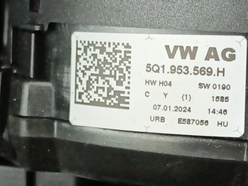Recambio de anillo airbag para volkswagen t-roc (a11, d11) 1.0 tsi referencia OEM IAM   