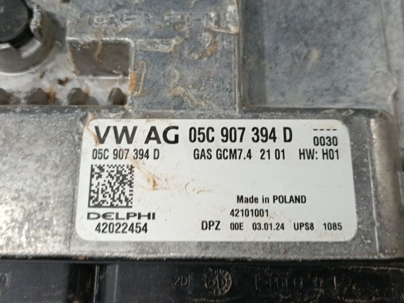 Recambio de centralita motor uce para volkswagen t-roc (a11, d11) 1.0 tsi referencia OEM IAM   