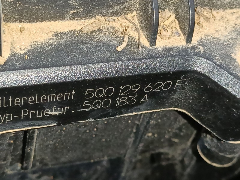 Recambio de filtro aire para volkswagen t-roc (a11, d11) 1.0 tsi referencia OEM IAM 5Q0129720F  
