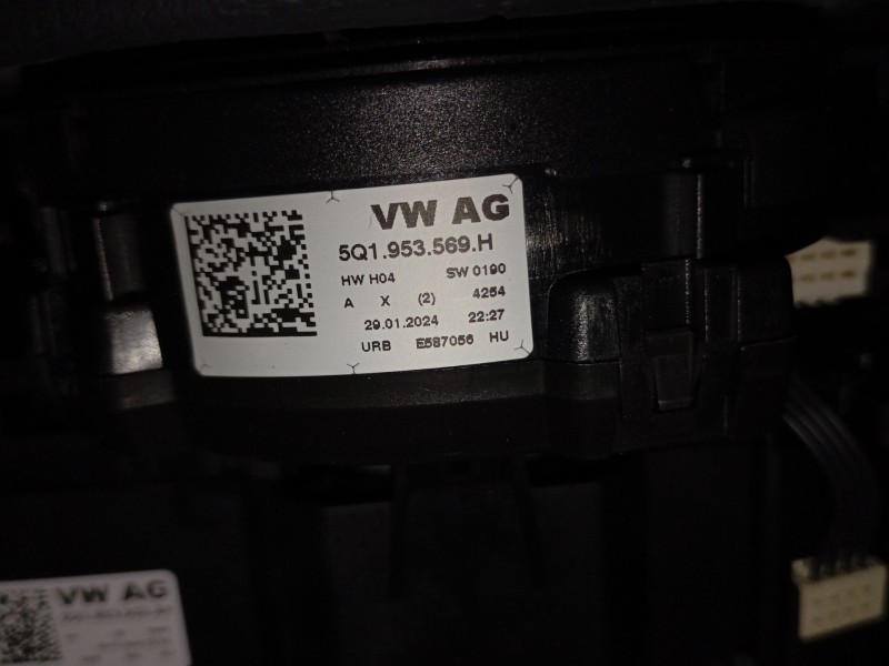 Recambio de anillo airbag para volkswagen t-roc (a11, d11) 1.5 tsi referencia OEM IAM   