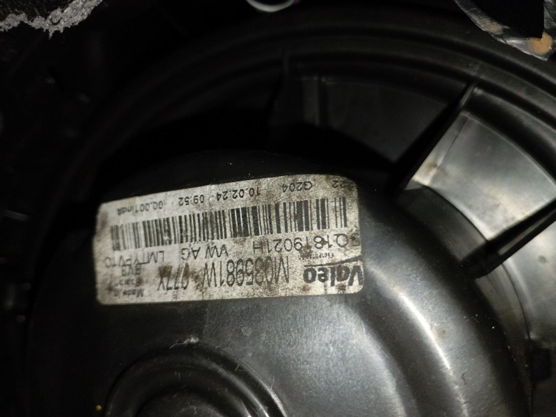 Recambio de ventilador calefaccion para volkswagen t-roc (a11, d11) 1.5 tsi referencia OEM IAM 5Q1819021H  