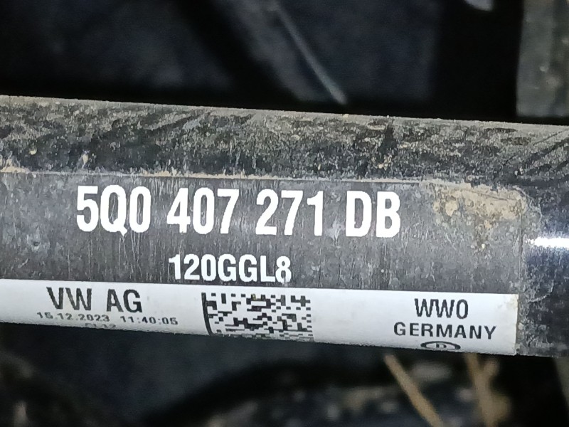 Recambio de transmision delantera izquierda para volkswagen t-roc (a11, d11) 1.0 tsi referencia OEM IAM 5Q0407271DB  