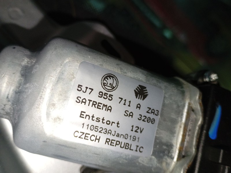 Recambio de motor limpia trasero para skoda fabia ii (542) 1.6 tdi referencia OEM IAM 5J7955711A  