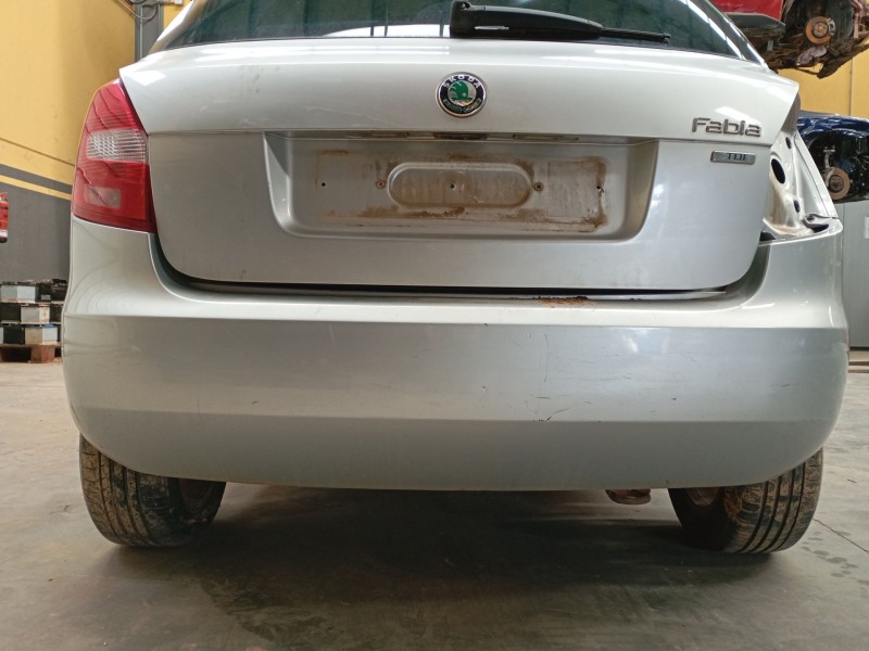 Recambio de paragolpes trasero para skoda fabia ii (542) 1.6 tdi referencia OEM IAM   