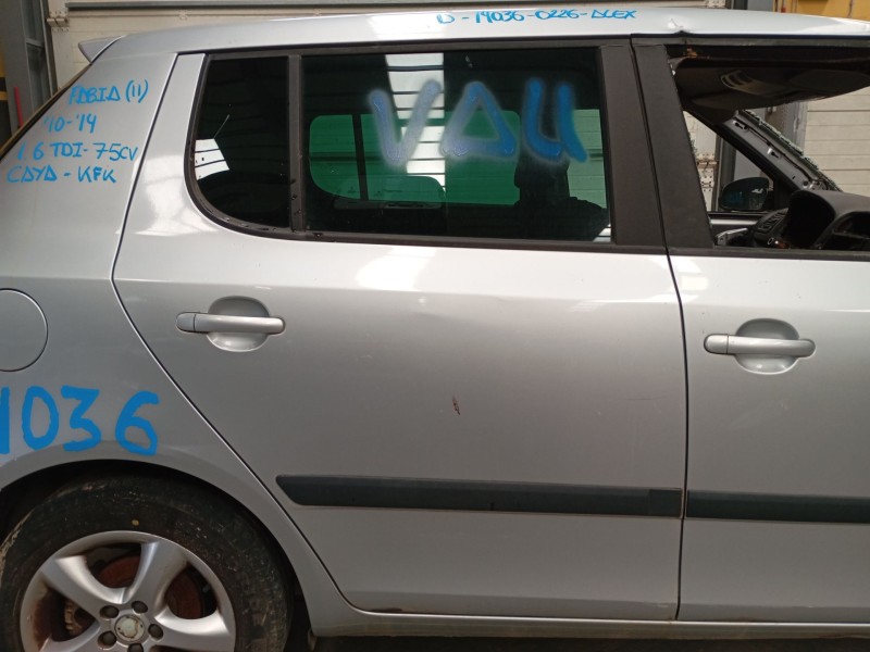 Recambio de puerta trasera derecha para skoda fabia ii (542) 1.6 tdi referencia OEM IAM   