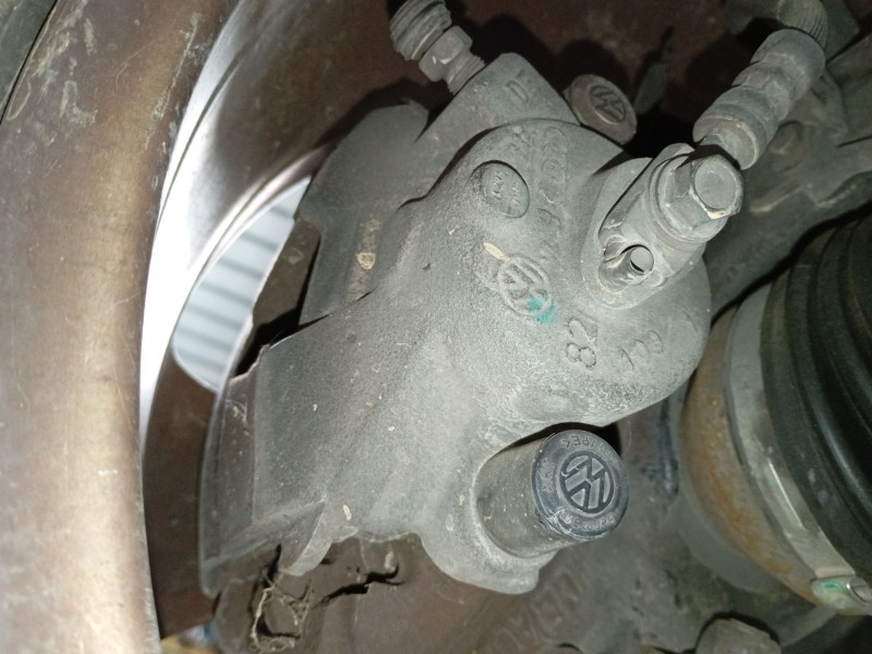 Recambio de pinza freno delantera derecha para skoda fabia ii (542) 1.6 tdi referencia OEM IAM   