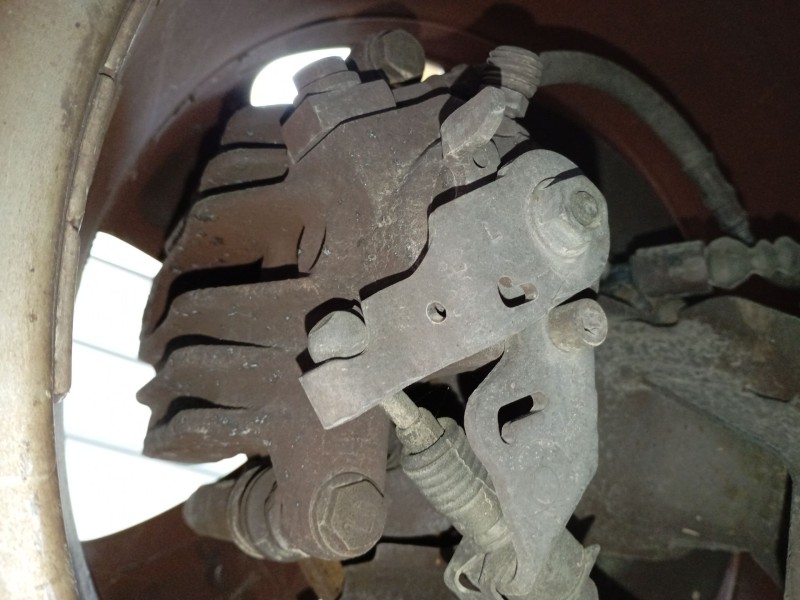 Recambio de pinza freno trasera izquierda para skoda fabia ii (542) 1.6 tdi referencia OEM IAM   