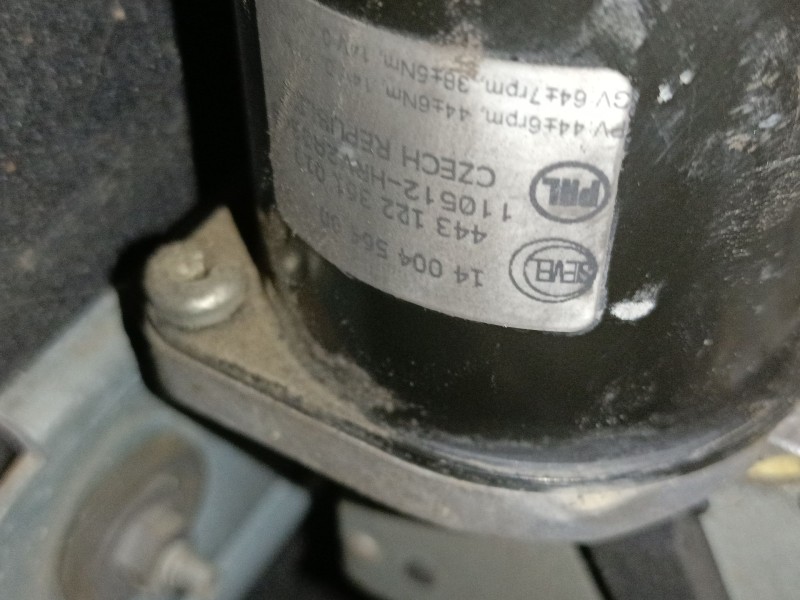 Recambio de motor limpia delantero para fiat scudo autobús (270_, 272_) 2.0 d multijet referencia OEM IAM 1400456400  