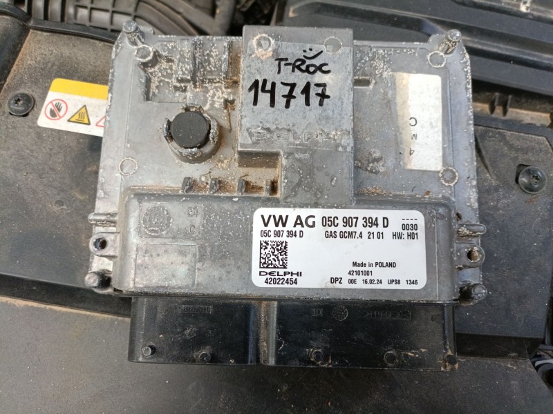 Recambio de centralita motor uce para volkswagen t-roc (a11, d11) 1.0 tsi referencia OEM IAM 05C907394D 42022454 