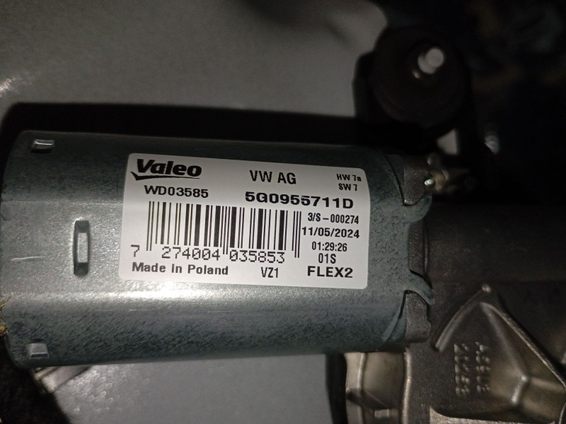 Recambio de motor limpia trasero para volkswagen t-roc (a11, d11) 2.0 tdi scr referencia OEM IAM   