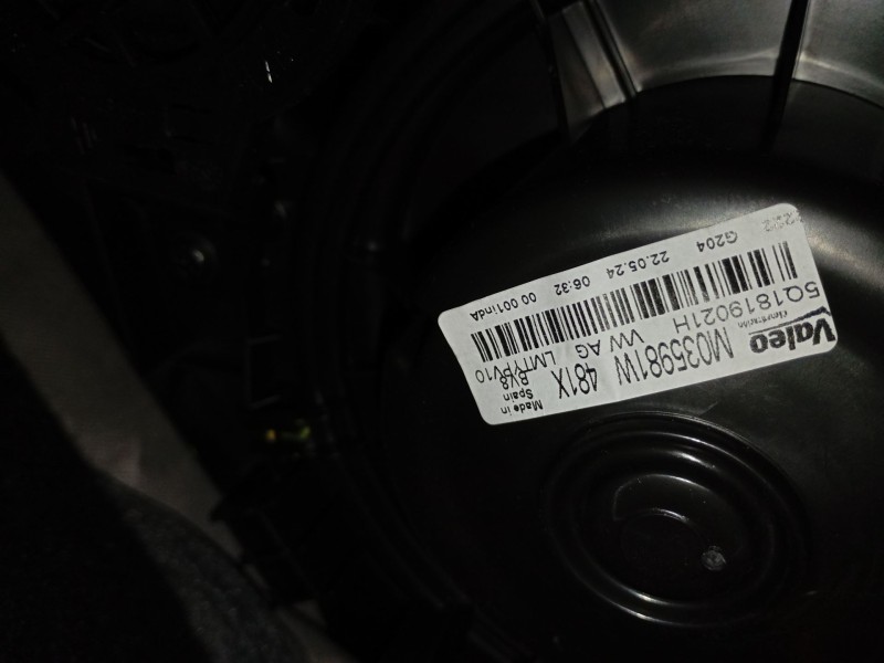 Recambio de ventilador calefaccion para volkswagen t-roc (a11, d11) 2.0 tdi scr referencia OEM IAM 5Q1819021H  