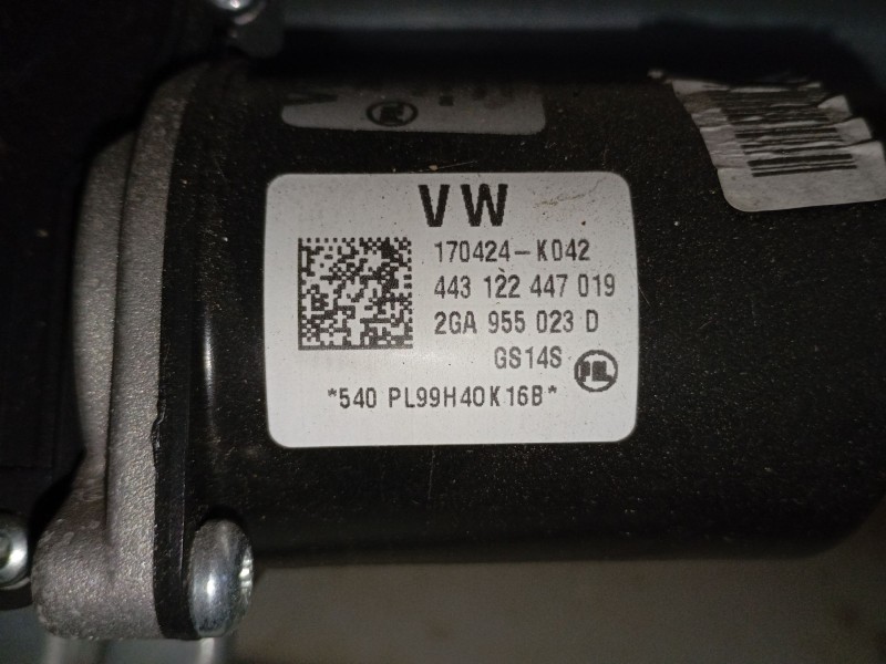 Recambio de motor limpia delantero para volkswagen t-roc (a11, d11) 2.0 tdi scr referencia OEM IAM 2GA955023D  