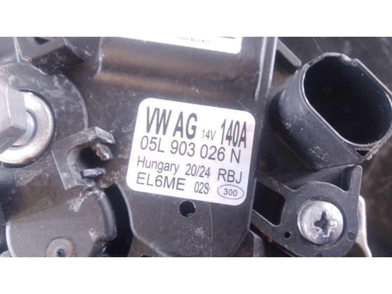 Recambio de alternador para volkswagen t-roc (a11, d11) 2.0 tdi scr referencia OEM IAM   