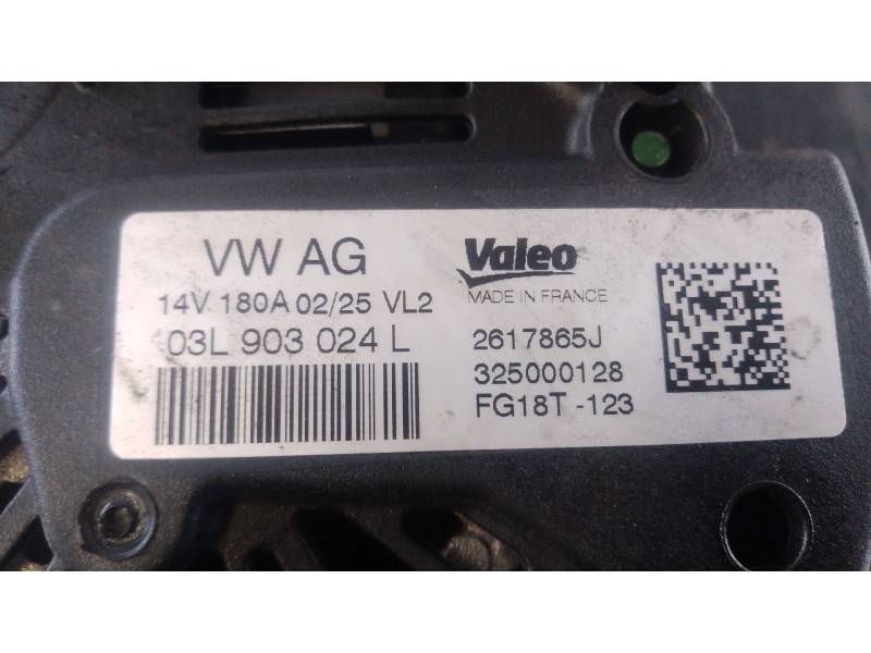 Recambio de alternador para volkswagen crafter furgoneta (sy_, sx_) 2.0 tdi referencia OEM IAM   
