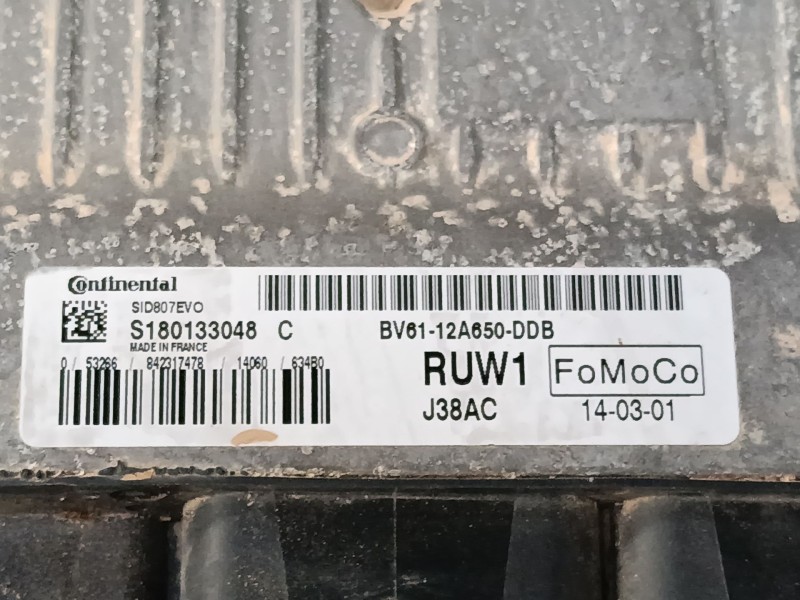 Recambio de centralita motor uce para ford focus iii 1.6 tdci referencia OEM IAM BV6112A650DDB S180133048 