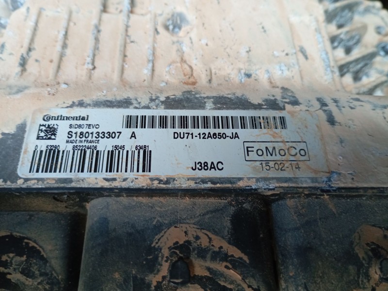 Recambio de centralita motor uce para ford focus iii 1.6 tdci referencia OEM IAM DU7112A650JA  