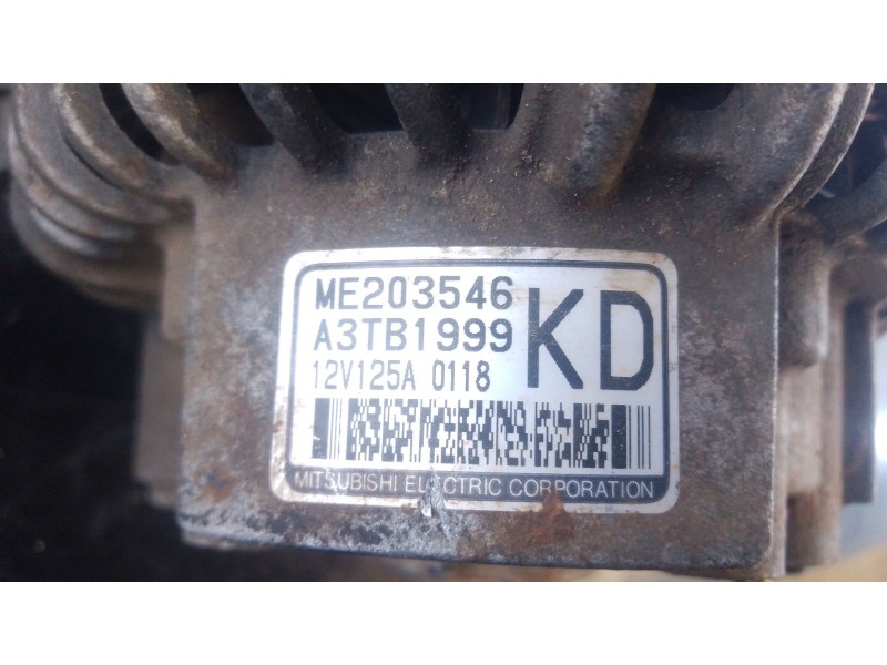 Recambio de alternador para mitsubishi montero iii (v7_w, v6_w) 3.2 di-d (v68w, v78w) referencia OEM IAM   