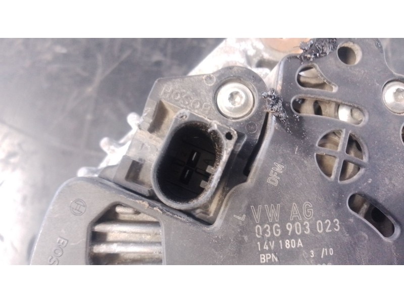 Recambio de alternador para volkswagen passat b6 (3c2) 2.0 tdi referencia OEM IAM 03G903023  