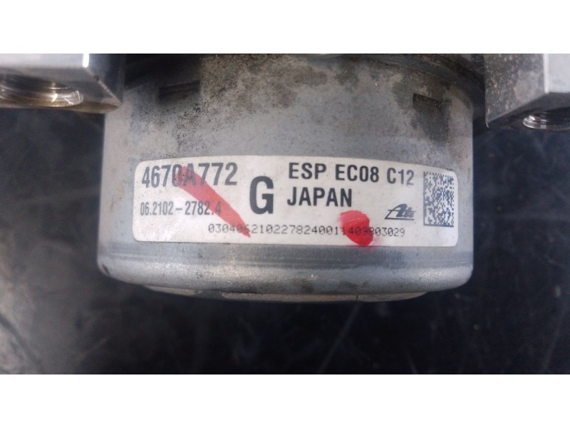 Recambio de abs para mitsubishi asx (ga0w) ga6w referencia OEM IAM 4670A772  