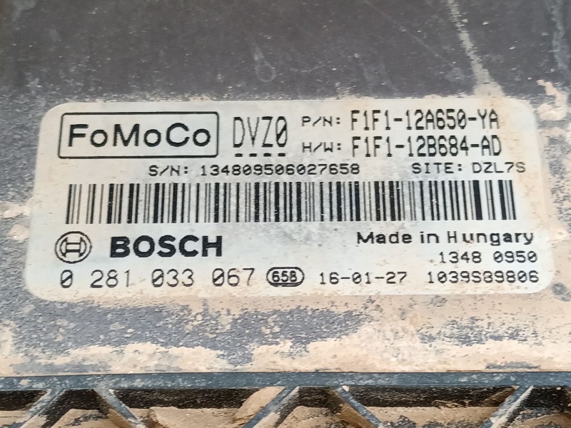 Recambio de centralita motor uce para ford focus iii 1.5 tdci referencia OEM IAM   