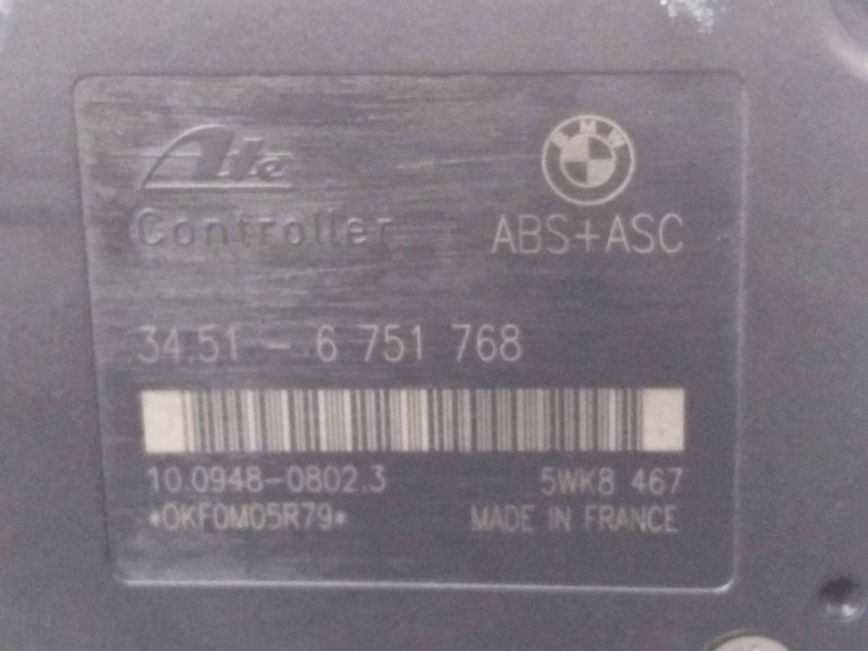 Recambio de abs para bmw serie 3 berlina (e46) 318i referencia OEM IAM 34516751767 10094808023 