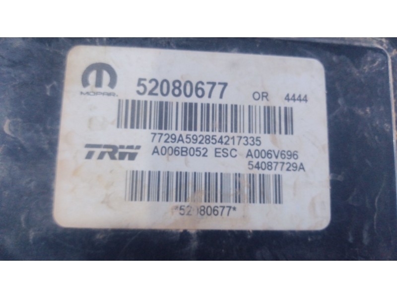 Recambio de abs para jeep renegade suv (bu, b1, bv) 1.6 crd referencia OEM IAM   