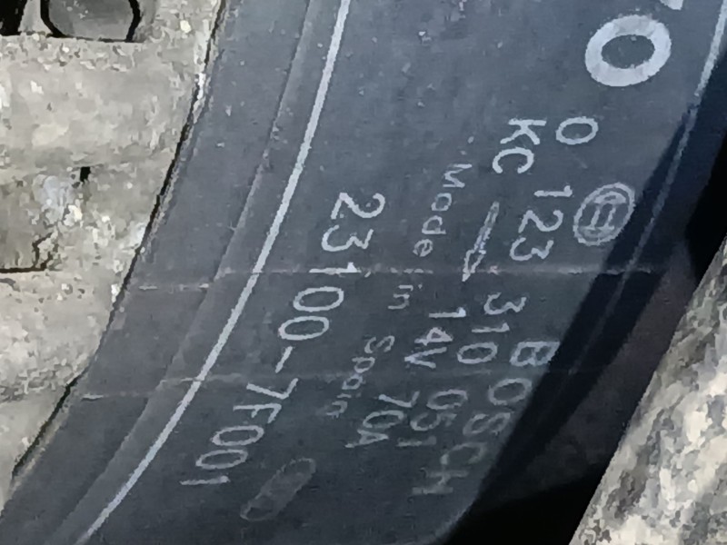 Recambio de alternador para nissan terrano ii (r20) 2.7 tdi 4wd referencia OEM IAM   