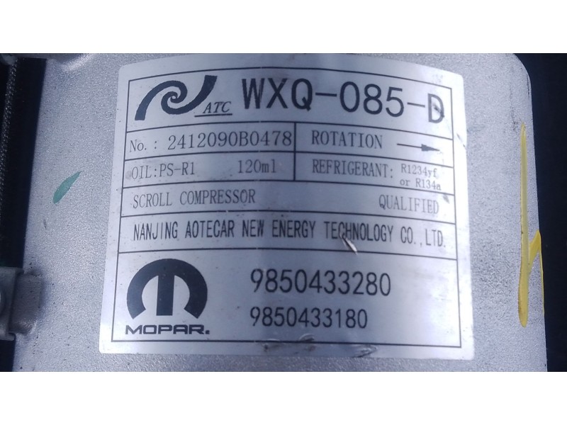 Recambio de compresor aire acondicionado para opel corsa f (p2jo) 1.2 (68) referencia OEM IAM   