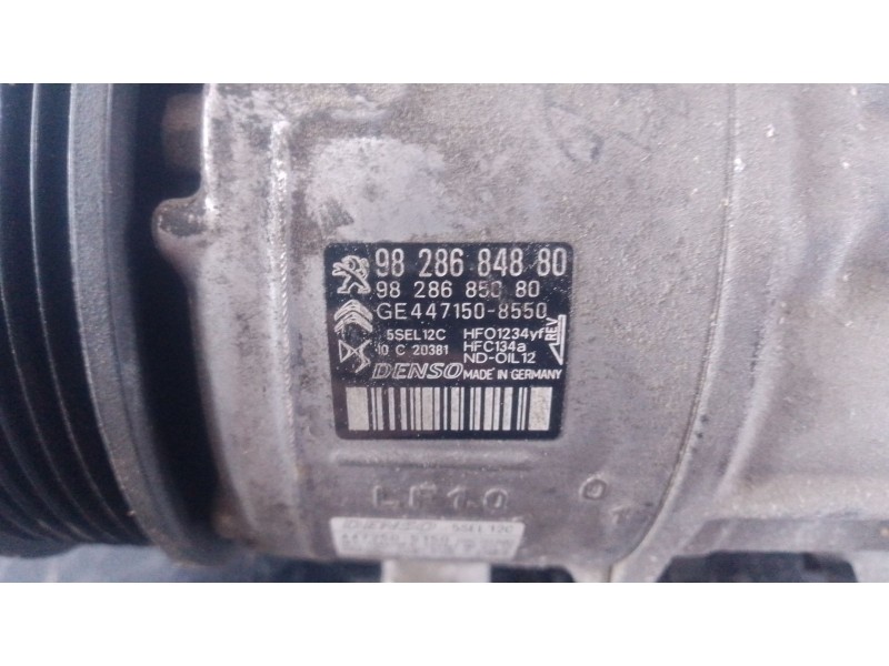 Recambio de compresor aire acondicionado para peugeot 208 ii (ub_, up_, uw_, uj_) 1.2 puretech 100 referencia OEM IAM 4472505150
