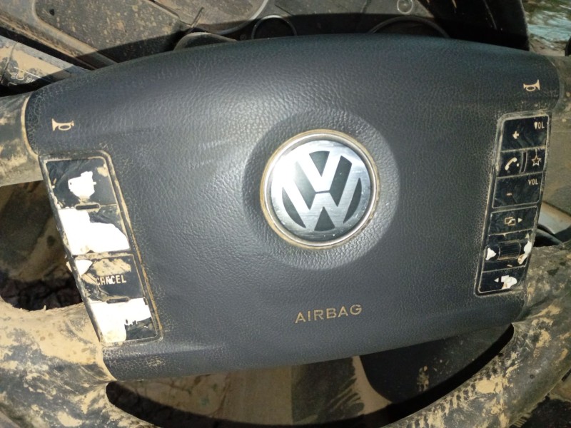 Recambio de airbag delantero izquierdo para volkswagen touareg (7la, 7l6, 7l7) 2.5 r5 tdi referencia OEM IAM   
