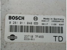 Recambio de centralita motor uce para nissan terrano ii (r20) 2.7 tdi 4wd referencia OEM IAM 237107F469 0281011040  2