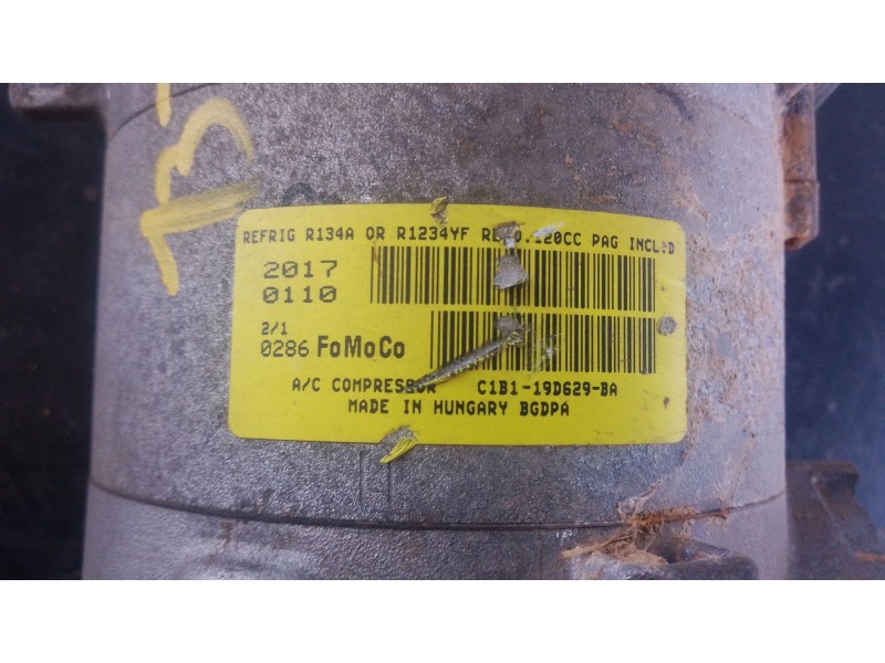 Recambio de compresor aire acondicionado para ford b-max (jk) 1.0 ecoboost referencia OEM IAM   