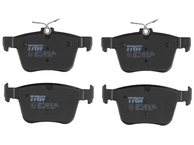 Recambio de pastillas freno traseras para audi q3 (f3b) 35 tdi referencia OEM IAM B111353 B111503 GDB1957 3322938162245 T1-1-B N