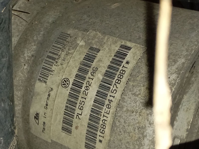 Recambio de amortiguador trasero izquierdo para volkswagen touareg (7la, 7l6, 7l7) 2.5 r5 tdi referencia OEM IAM 7L6512021AG  