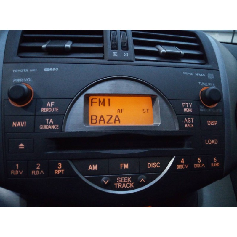 Recambio de sistema audio / radio cd para toyota rav 4 (a3) luna referencia OEM IAM   