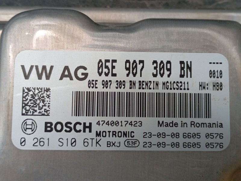 Recambio de centralita motor uce para volkswagen t-roc (a11, d11) 1.5 tsi referencia OEM IAM 05E907309BN 0261S106TK 