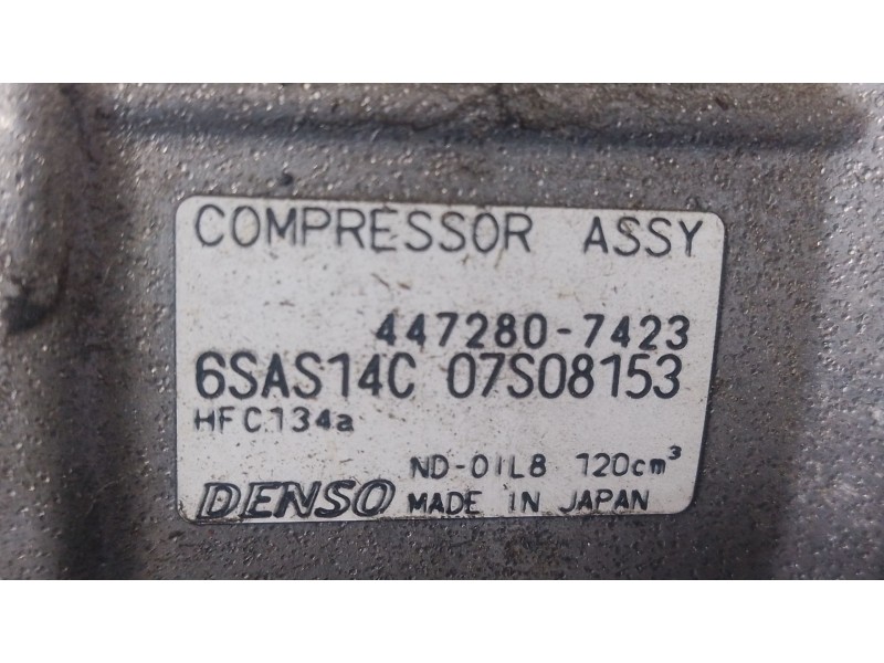 Recambio de compresor aire acondicionado para mercedes-benz clase a (w176) a 200 cdi / d (176.008) referencia OEM IAM   