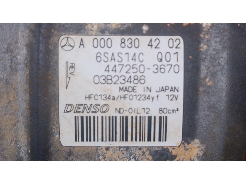 Recambio de compresor aire acondicionado para mercedes-benz clase a (w177) a 200 (177.087) referencia OEM IAM   