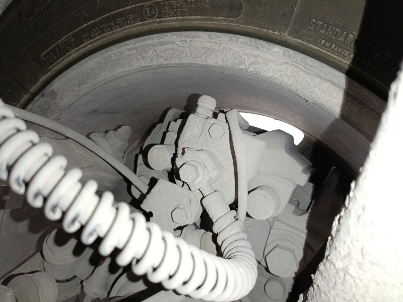 Recambio de pinza freno trasera izquierda para volkswagen touareg (7la, 7l6, 7l7) 2.5 r5 tdi referencia OEM IAM   