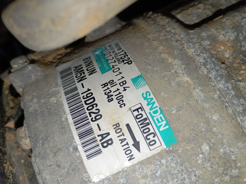 Recambio de compresor aire acondicionado para ford focus iii 1.6 tdci referencia OEM IAM AN5N19D629AB  