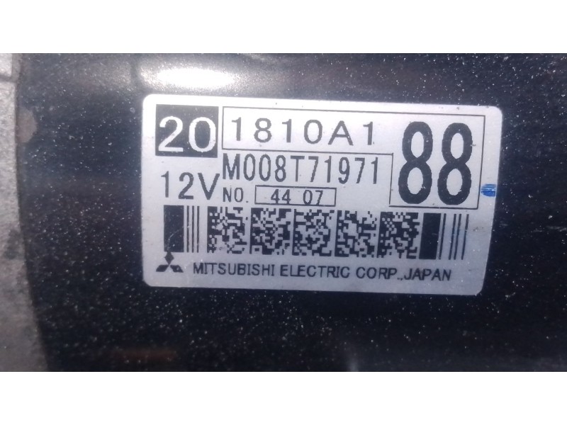 Recambio de motor arranque para mitsubishi asx (ga0w) ga6w referencia OEM IAM   